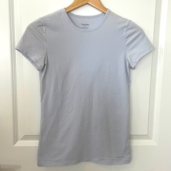 CALVIN KLEIN | Women’s Light Blue Shirt Size Small - Picture 2 of 7